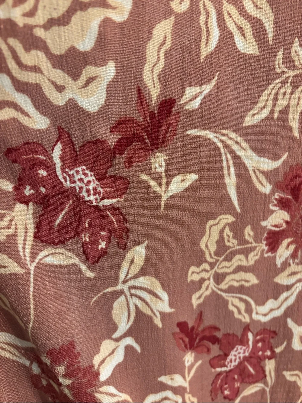 Lucky Brand Flutter sleeve Midi Floral Dress - Picture 11 of 13